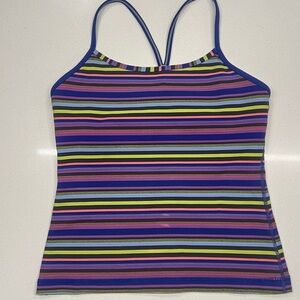 *flawed* Lululemon Athletica Purple and Blue Fitted Camisole Tank Top